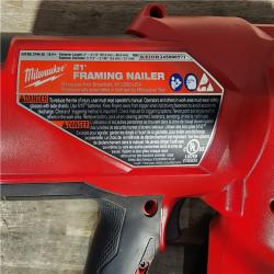 HOUSTON LOCATION - AS-IS Milwaukee 2744-20 M18 FUEL 3-1/2 in. 18-Volt 21-Degree Lithium-Ion Brushless Cordless Framing Nailer (Tool-Only)