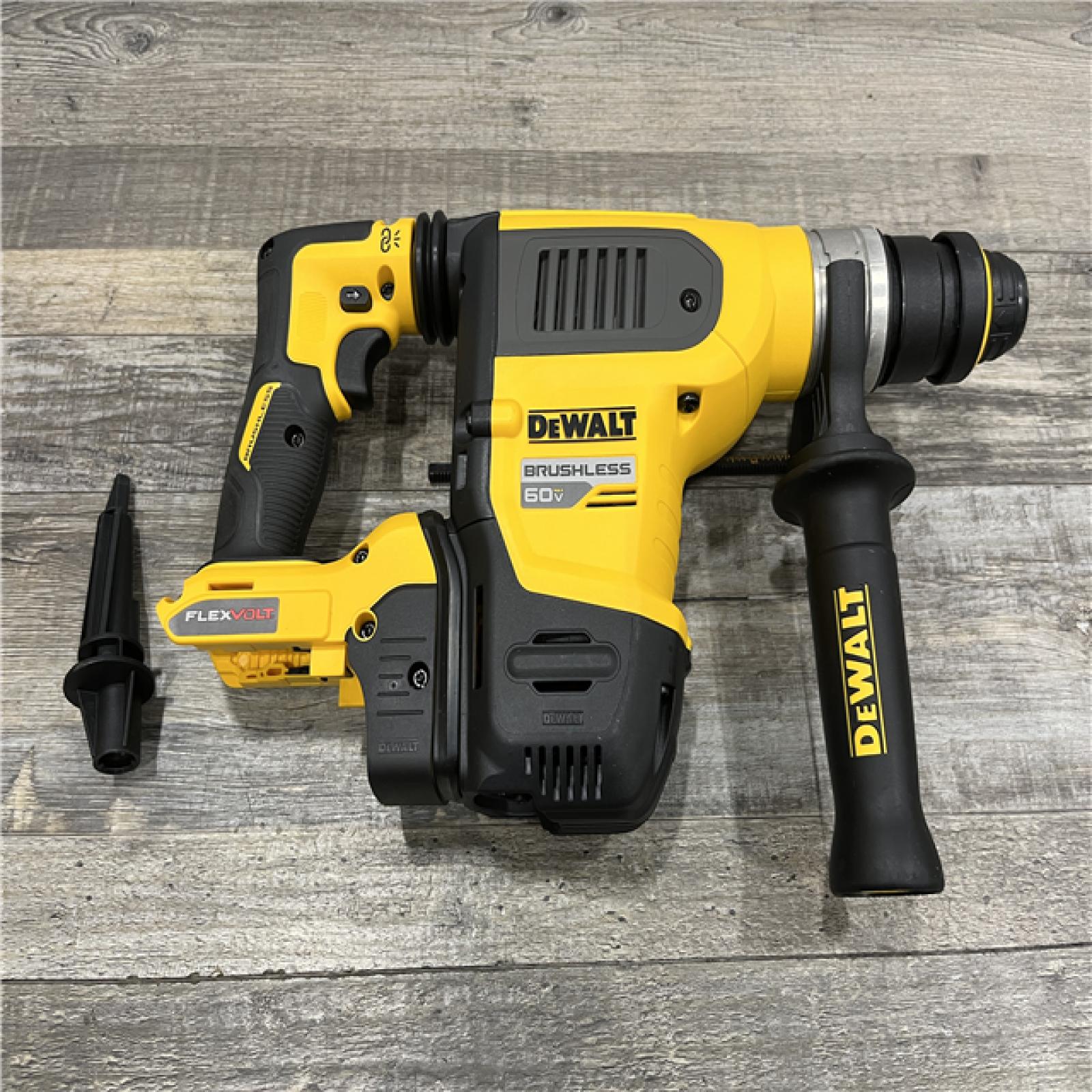 AS-IS DEWALT FLEXVOLT 60V MAX Cordless 1-1/4 in. SDS Plus Rotary Hammer (Tool Only)