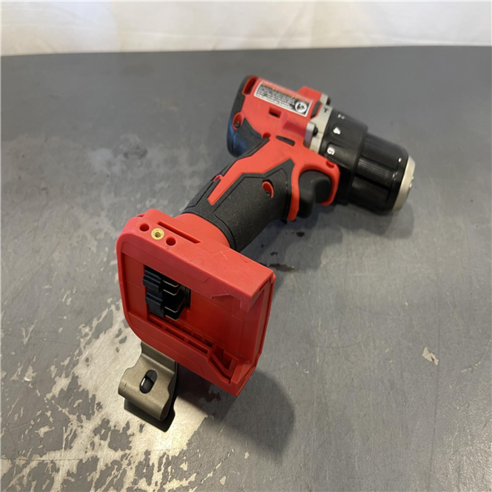 AS-IS - Milwaukee M18 18V Lithium-Ion Brushless Cordless 1/2 in. Compact Hammer Drill/Driver
