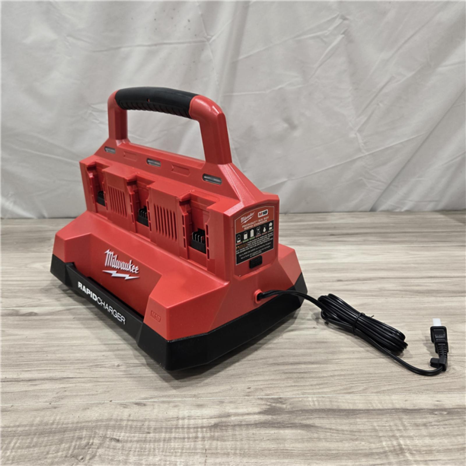 AS-IS Milwaukee M18 Packout Six Bay Rapid Charger (Tool-Only)