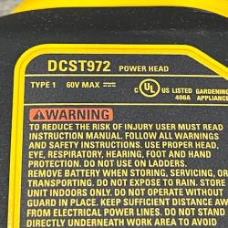 AS-IS DEWALT FLEXVOLT 60V MAX 7.5 in. Cordless Battery Powered Attachment Capable Edger Kit