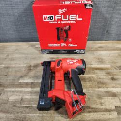 HOUSTON LOCATION - AS-IS (APPEARS LIKE NEW) MILWAUKEE FUEL 18-Volt Lithium-Ion Brushless Cordless 18-Gauge 1/4 in. Narrow Crown Stapler (Tool-Only)