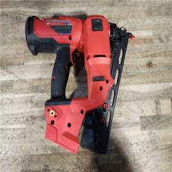 HOUSTON LOCATION - AS-IS Milwaukee FUEL 18-Volt Lithium-Ion Brushless Cordless Gen II 16-Gauge Angled Finish Nailer (Tool-Only)