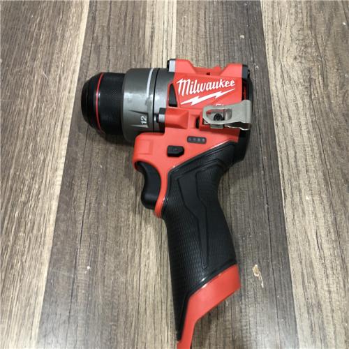 AS-IS  Milwaukee FUEL 12V Lithium-Ion Brushless Cordless 1/2 in. Drill Driver (Tool-Only)