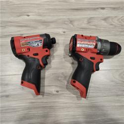 GOOD- Milwaukee 3497-22 12V Brushless Hammer Drill and Impact Driver Combo Kit