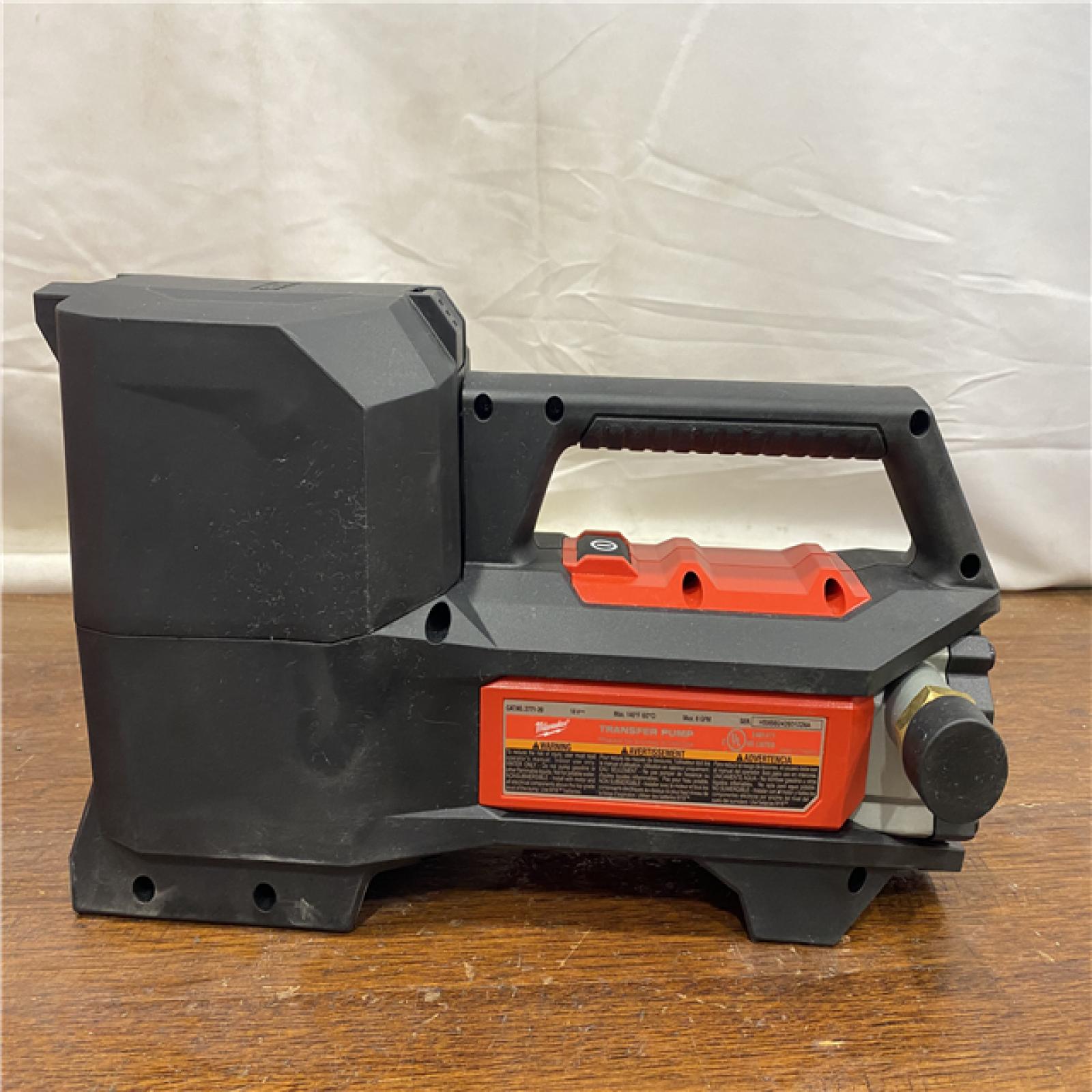 AS-IS M18 18-Volt 1/4 HP Lithium-Ion Cordless Transfer Pump (Tool Only)