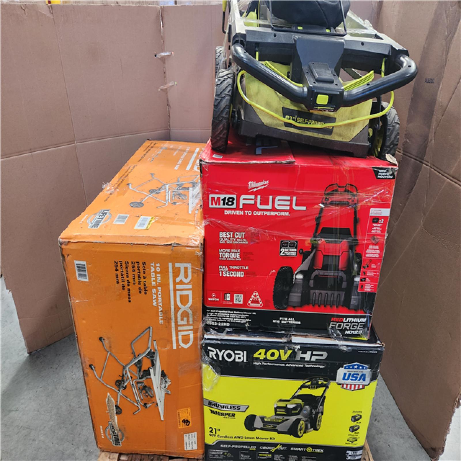 CALIFORNIA AS-IS TOOL PALLET