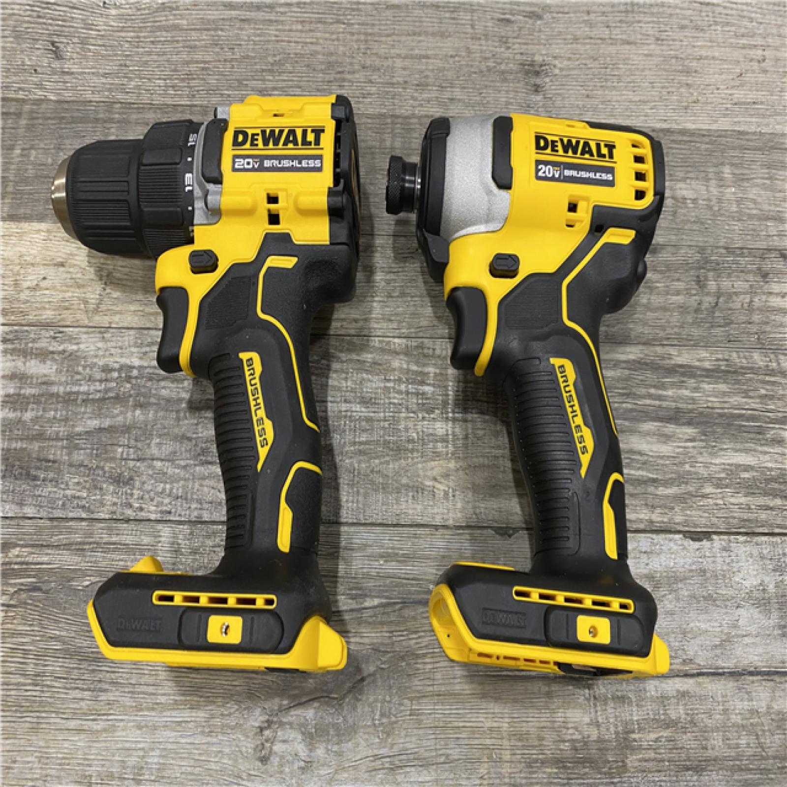 AS-IS DEWALT ATOMIC 20-Volt MAX Lithium-Ion Cordless Combo Kit