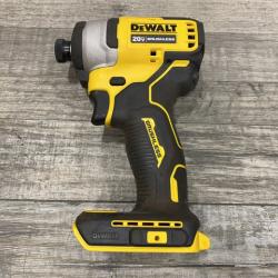 AS-IS DEWALT Atomic 20V Max Lithium-Ion Brushless Cordless Compact 1/4 in. Impact Driver Kit