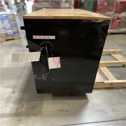 DALLAS LOCATION- AS-IS HUSKY Tool Storage 46 in. W x 18 in. D 9-Drawer Mobile Workbench Cabinet in Gloss Black
