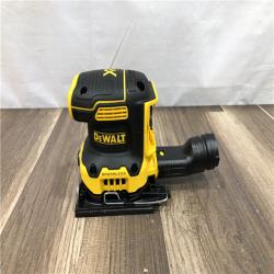 AS-IS DEWALT 20V MAX XR Cordless Brushless 1/4 Sheet Variable Speed Sander (Tool Only)