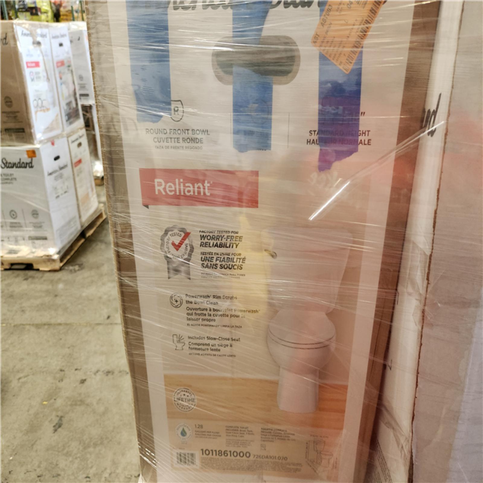 Phoenix Location AS-IS Mixed American Standard Toilet Pallet (6-Total)