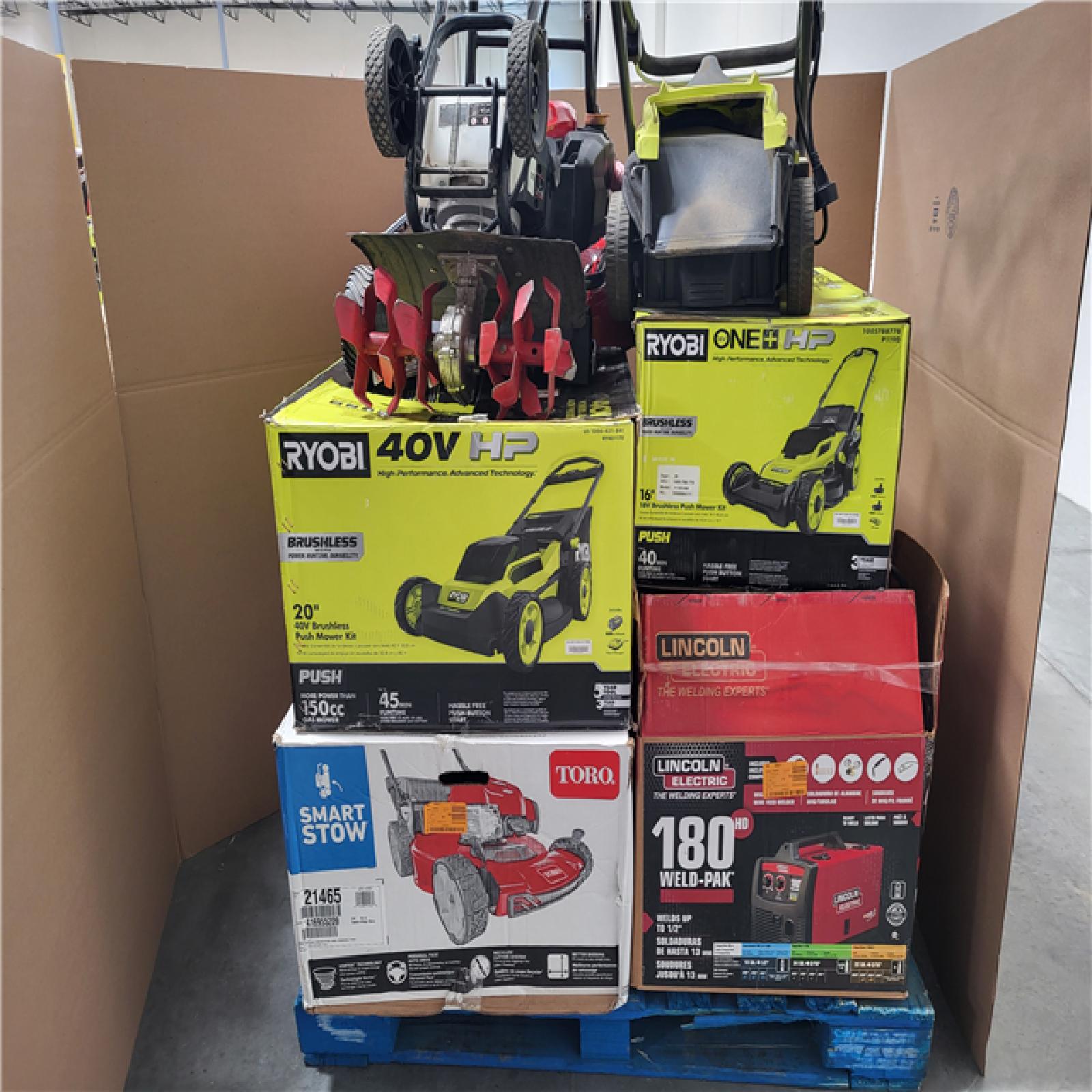 CALIFORNIA AS-IS OUTDOOR POWER EQUIPMENT