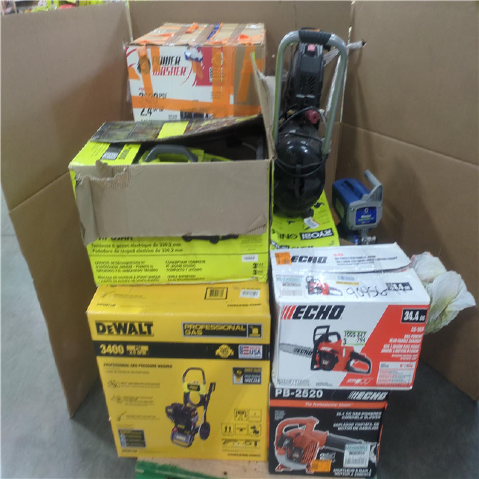 CALIFORNIA AS-IS OUTDOOR POWER EQUIPMENT