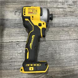 AS-IS DEWALT Atomic 20V Max Lithium-Ion Brushless Cordless Compact 1/4 in. Impact Driver Kit
