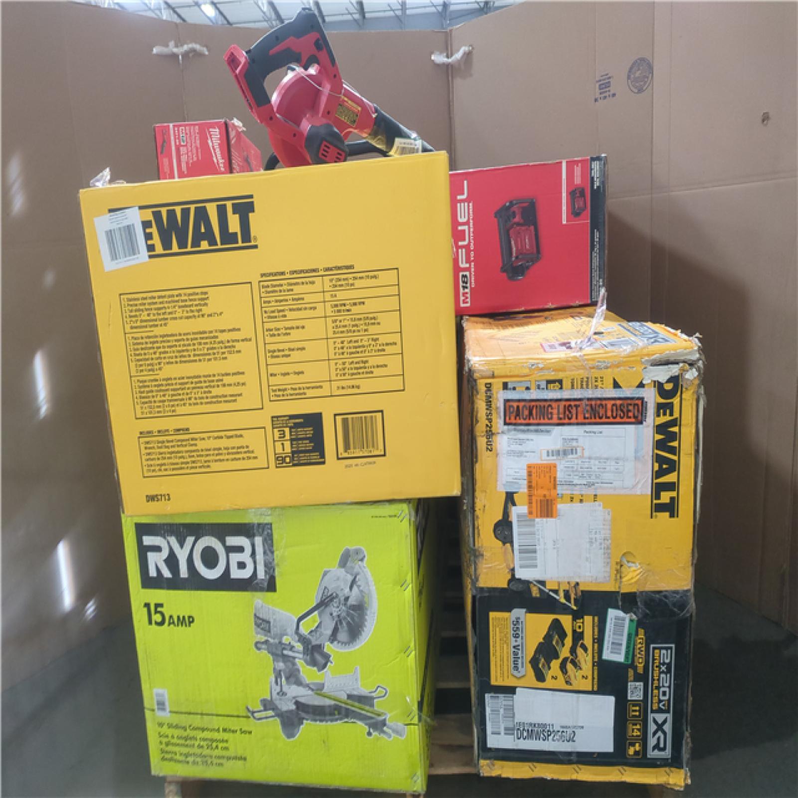 CALIFORNIA AS-IS TOOL PALLET