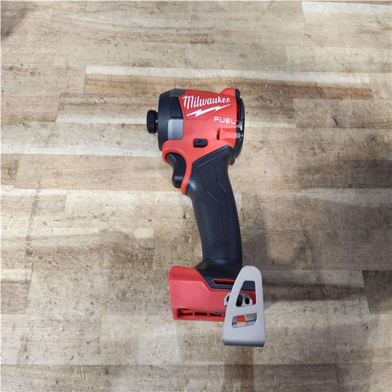 Houston Location AS-IS Milwaukee FUEL 18V Lithium-Ion Brushless Cordless 1/4 in. Hex Impact Driver (Tool-Only)