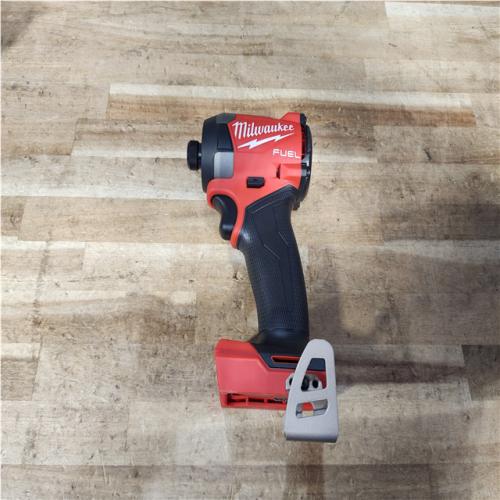 Houston Location AS-IS Milwaukee FUEL 18V Lithium-Ion Brushless Cordless 1/4 in. Hex Impact Driver (Tool-Only)
