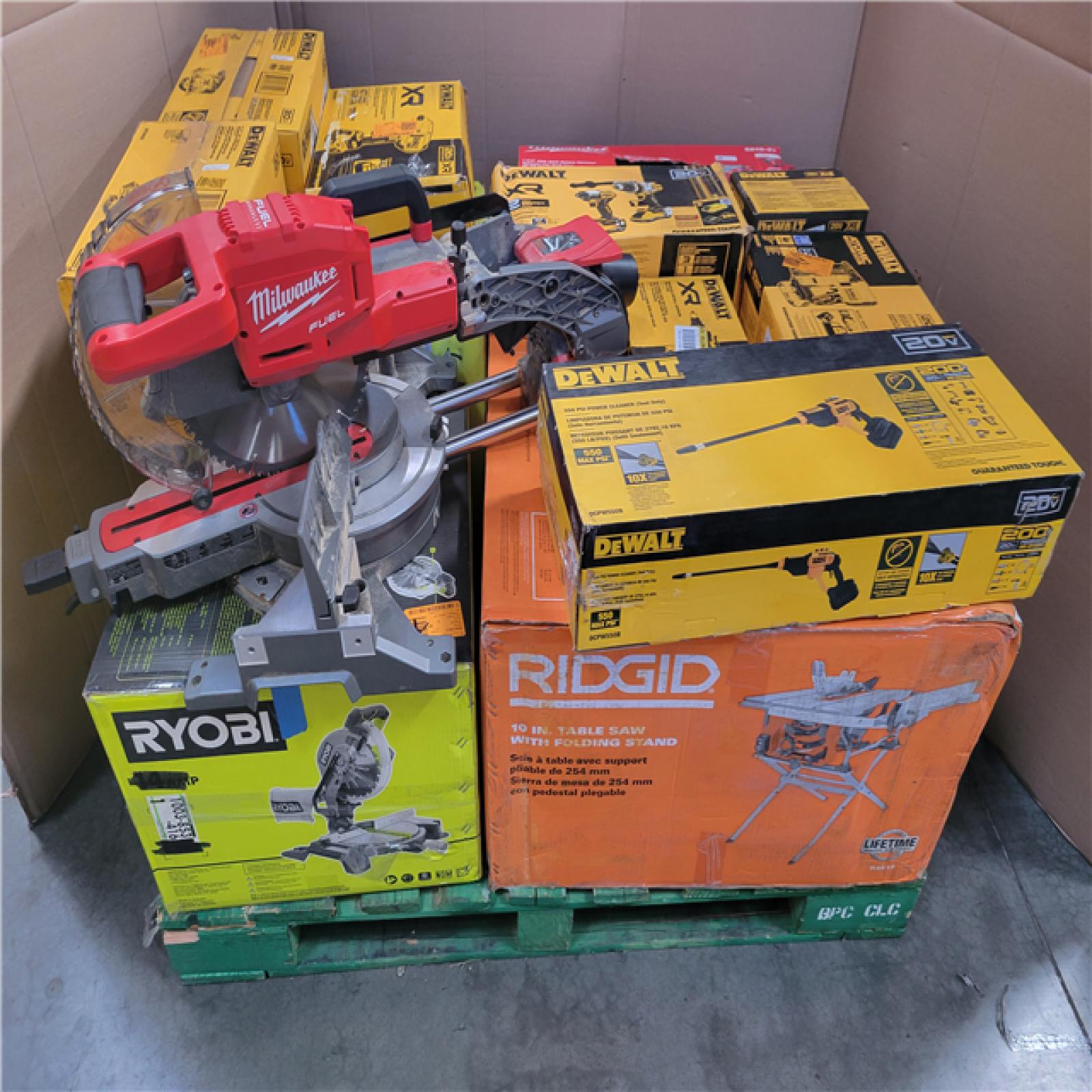 CALIFORNIA AS-IS TOOL PALLET