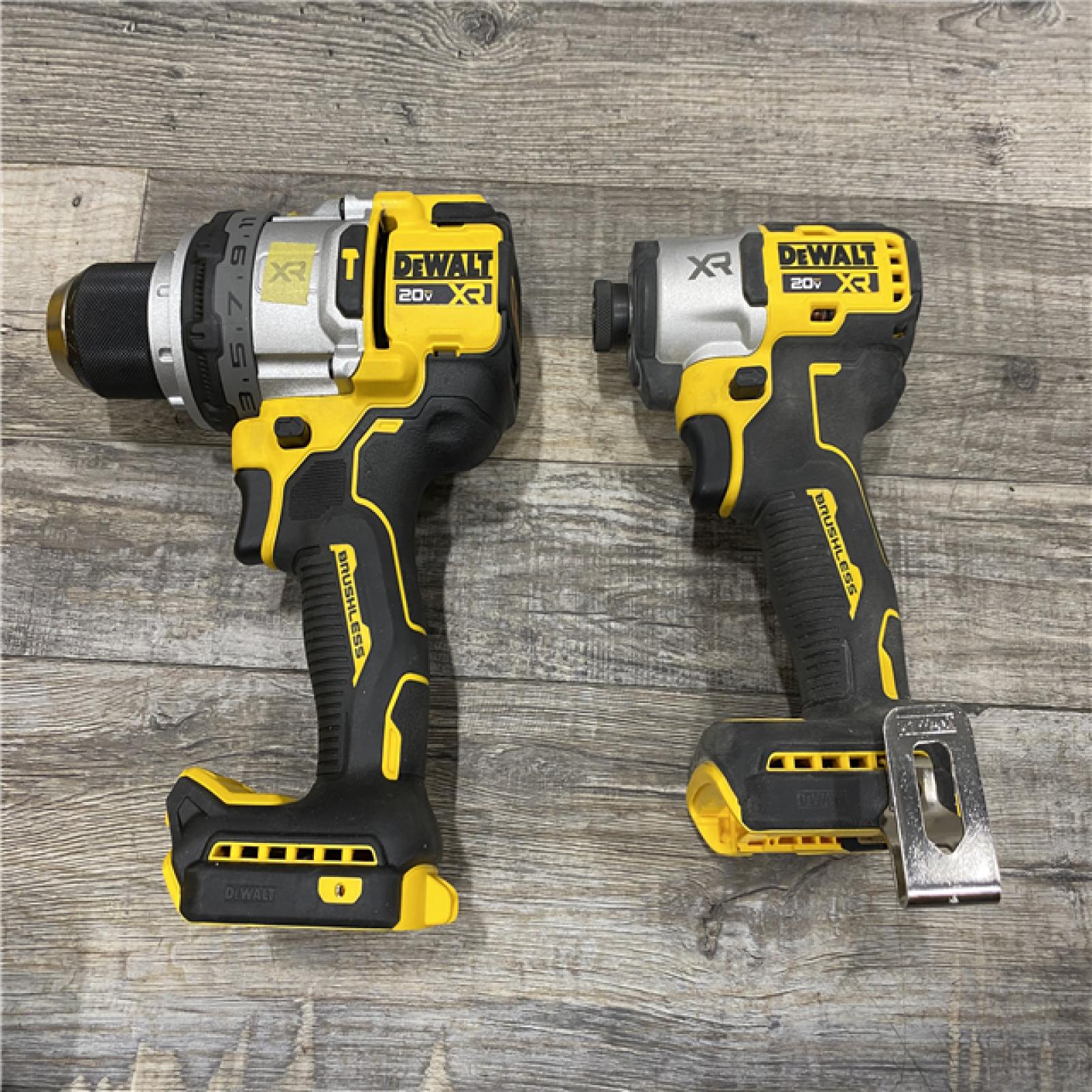 AS-IS DEWALT 20V MAX Lithium-Ion Cordless 2-Tool Combo Kit