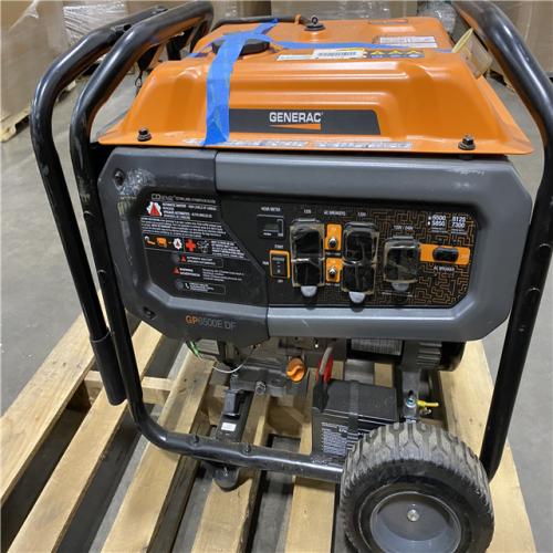 Dallas Location - As-Is Generac 8125/6500-Watt Dual Fuel Portable Generator