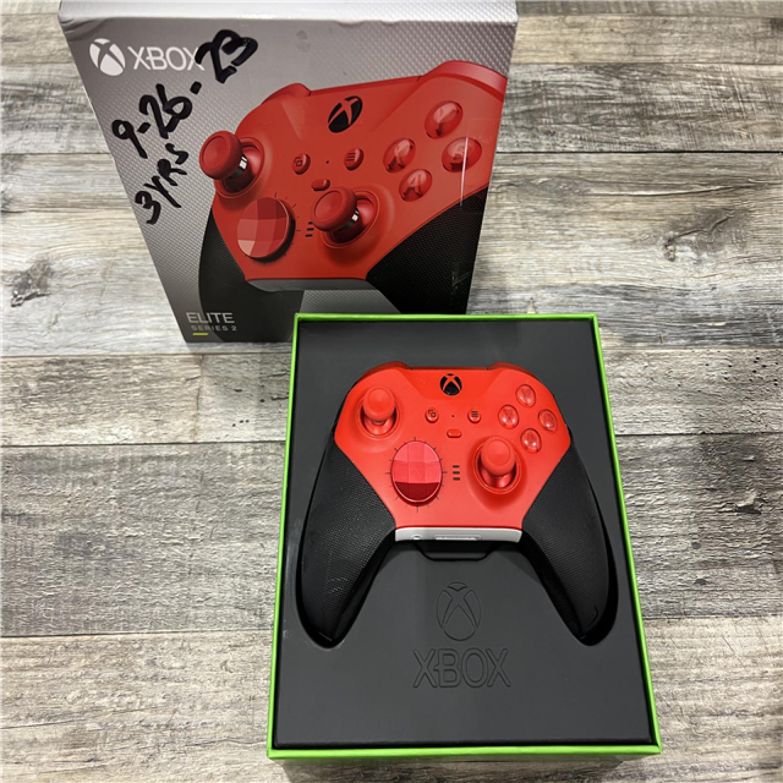 AS-IS Microsoft Xbox Elite Series 2 Core Wireless Controller - Red/Black