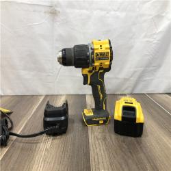 AS-IS DEWALT ATOMIC 20V Lithium-Ion Cordless 1/2 in. Hammer Drill Kit