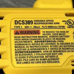NEW - DEWALT FLEXVOLT 60V MAX Cordless Brushless Reciprocating Saw (Tool Only)