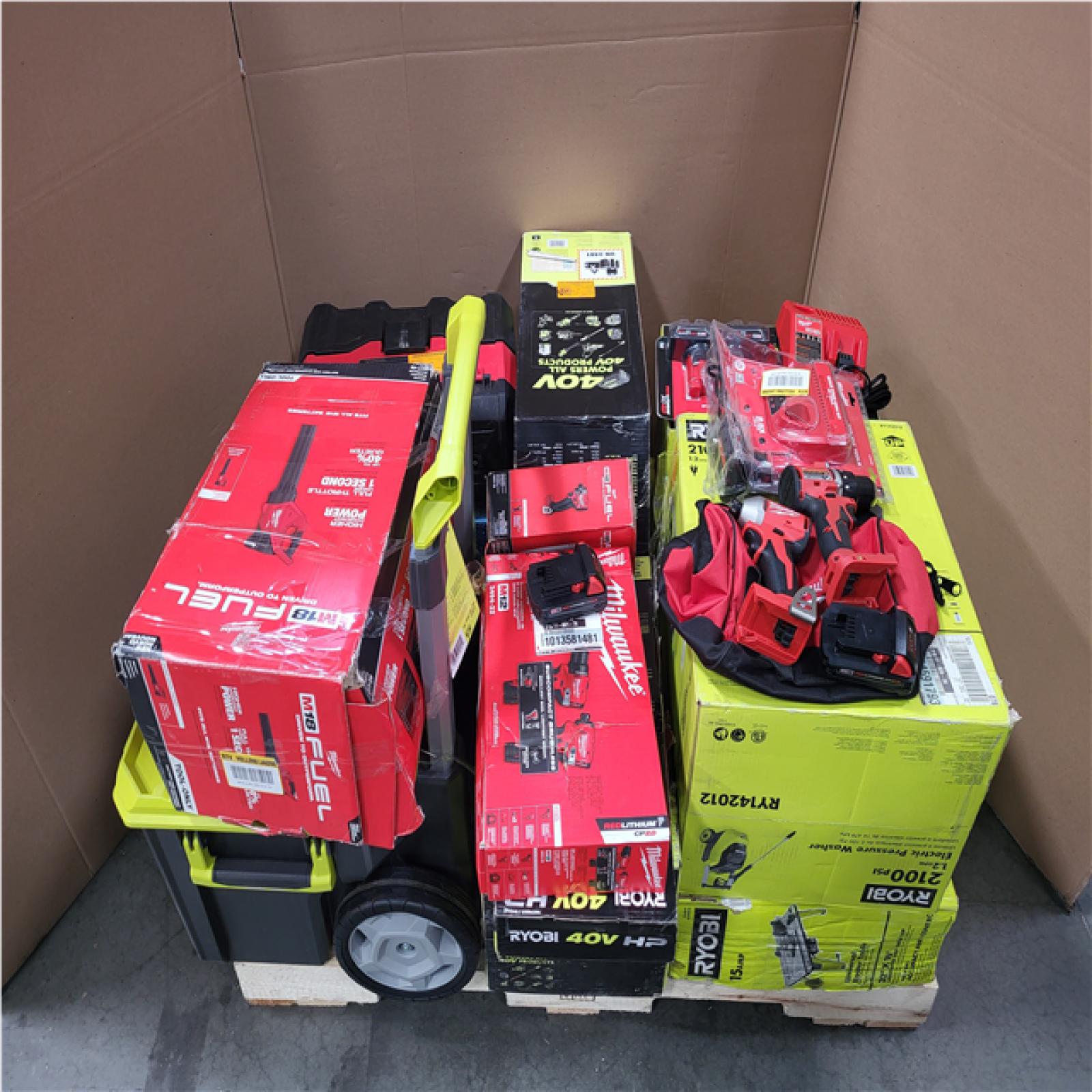 CALIFORNIA AS-IS TOOL PALLET