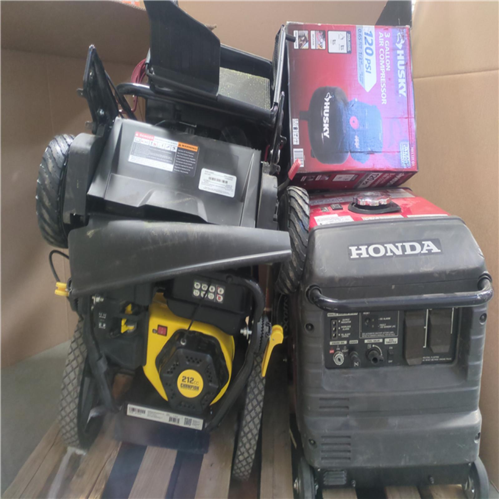 CALIFORNIA AS-IS OUTDOOR POWER EQUIPMENT