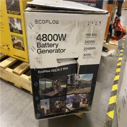 Dallas Location - As-Is EcoFlow Battery Generator DELTA 2 Max Solar Generator