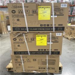 DALLAS LOCATION- Seasons 12 000 BTU 9.5 CEER Air Conditioner PALLET (6 UNITS)