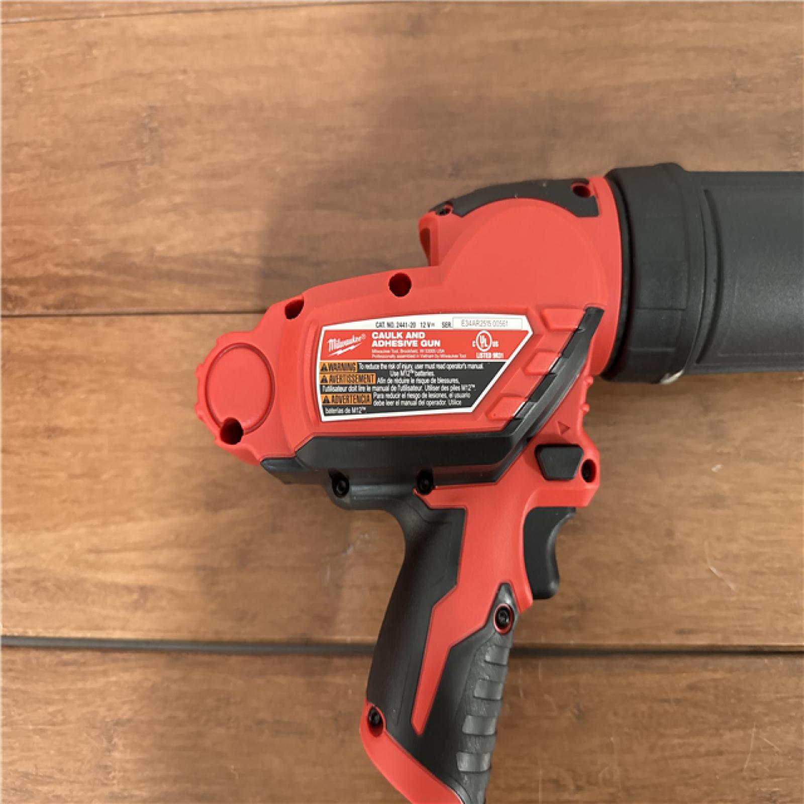 California NEW Milwaukee M12 Cordless 10 oz. Caulk & Adhesive Gun