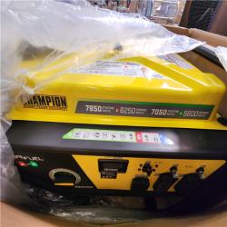 Phoenix NEW Champion Power Equipment 7850/6250-Watt Recoil Start Storm Ready Gasoline and Propane Powered Dual Fuel Portable Generator with CO Shield