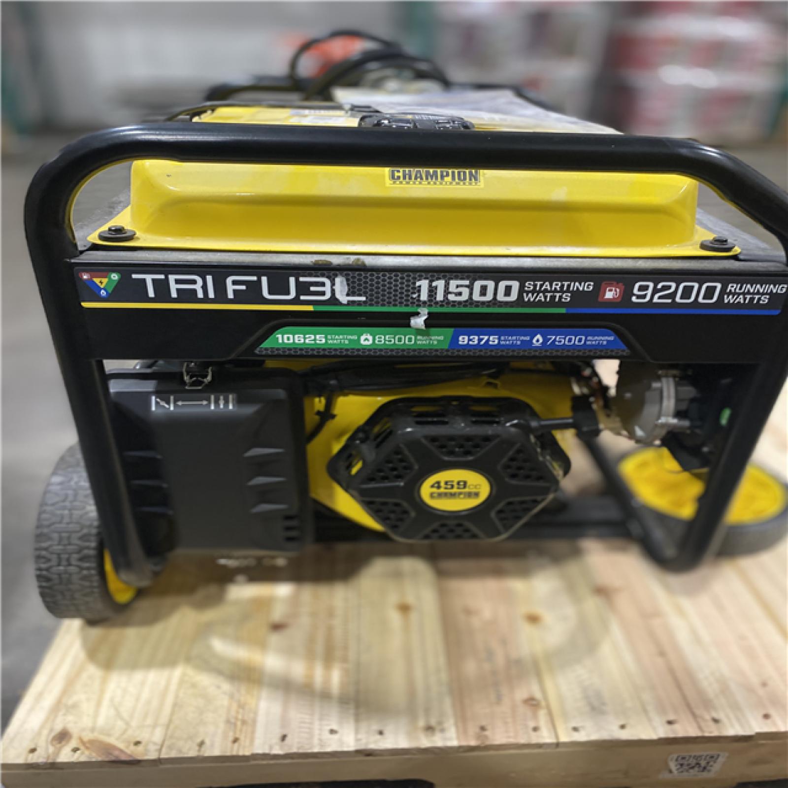 Dallas Location - As-Is Champion Power Equipment 11,500/9,200-Watt Gas Portable Generator