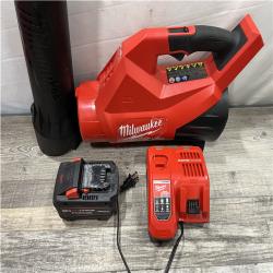 AS-IS Milwaukee FUEL 120 MPH 500 CFM 18V Brushless Cordless Battery Powered Leaf Blower Kit