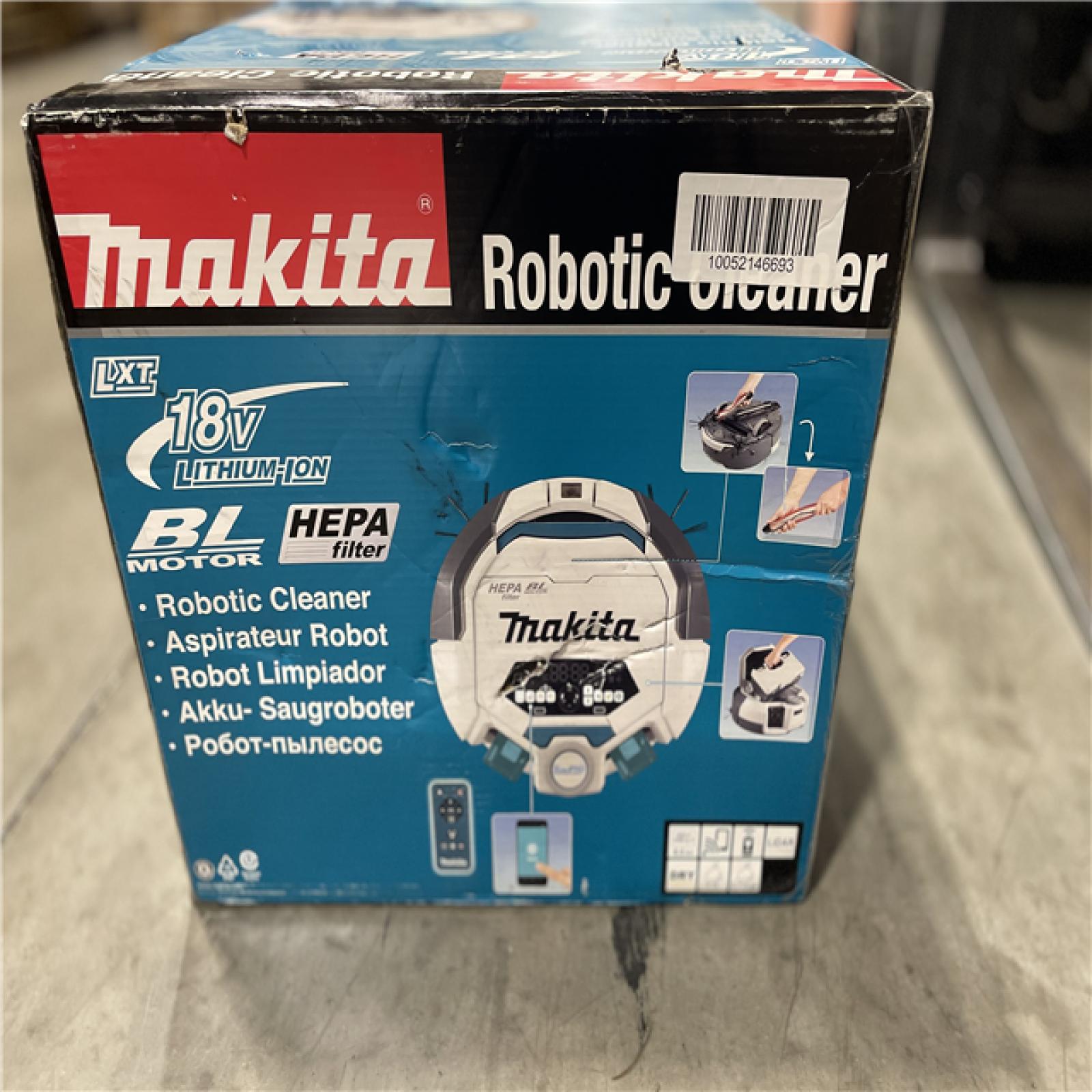 NEW! - Makita 18-Volt X2 LXT Brushless Cordless Smart Robotic HEPA Filter Vacuum  Kit (5.0Ah) 19.75 in.