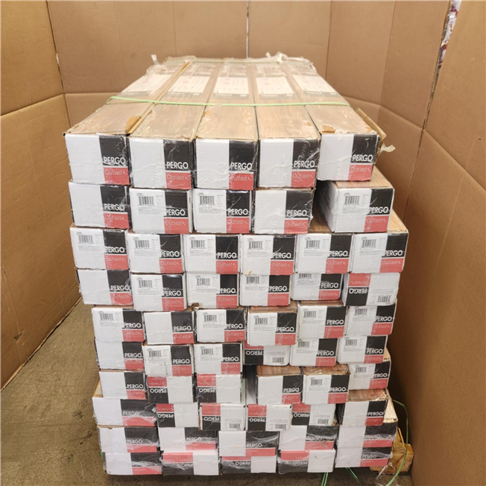 Phoenix NEW Mixed Pergo Outlast+ Soft Oak Glazed and Applewood Waterproof Laminate Wood Flooring Pallet of 56 Cases