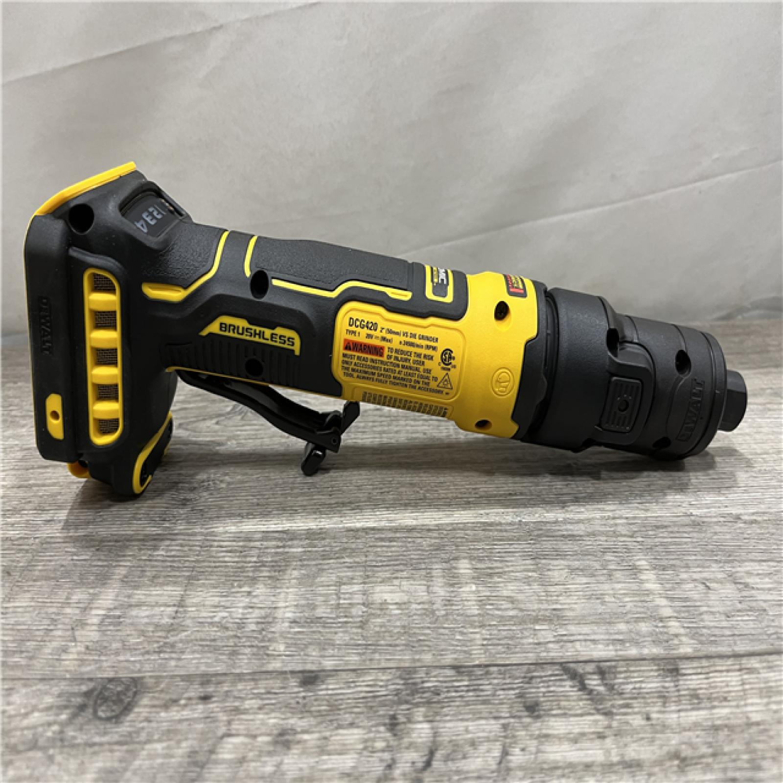 AS-IS DEWALT ATOMIC 20V MAX Cordless Die Grinder with Paddle Switch (Tool Only)