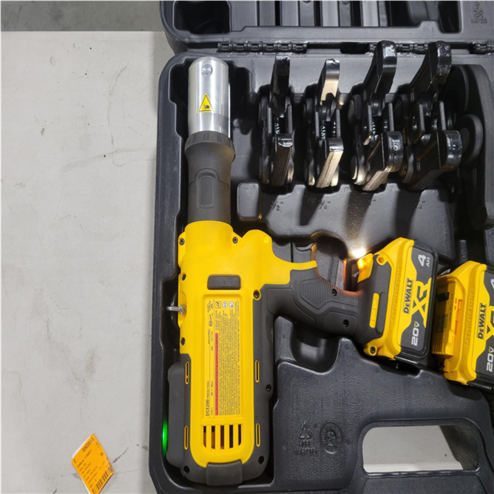 CALIFORNIA AS-IS DEWALT 20V MAX 1/2-2 PRO PRESS TOOL KIT