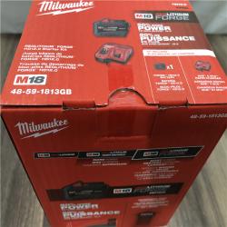 NEW- Milwaukee 18-Volt Lithium-Ion REDLITHIUM FORGE Starter Kit with 12. 0Ah Battery and Charger