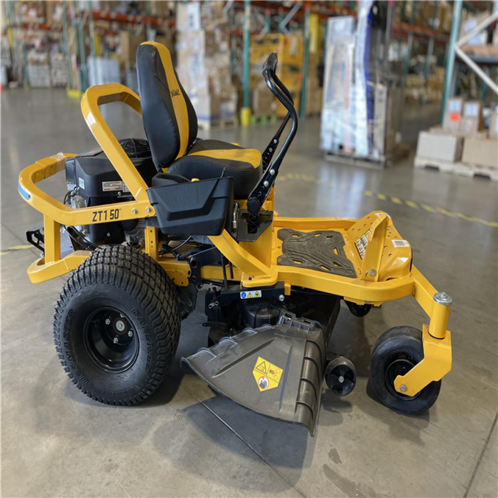 DALLAS LOCATION -AS-IS Cub Cadet Ultima ZT1 50 in. Fabricated Deck 23HP V-Twin Kawasaki FR Series Engine Dual Hydro Drive Gas Zero Turn Riding Lawn Mower