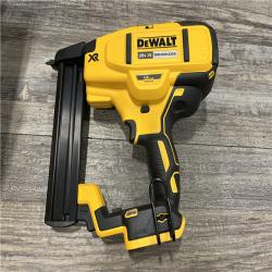 AS-IS DEWALT 20V MAX XR Lithium-Ion Cordless 18-Gauge Narrow Crown Stapler Kit