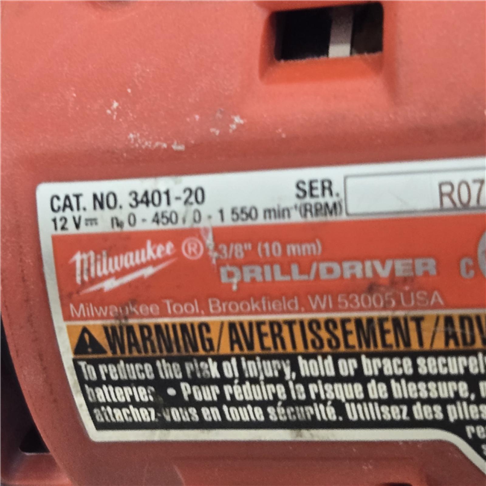 AS-IS Milwaukee M12 Cordless Brushless 2 Tool Combo Kit