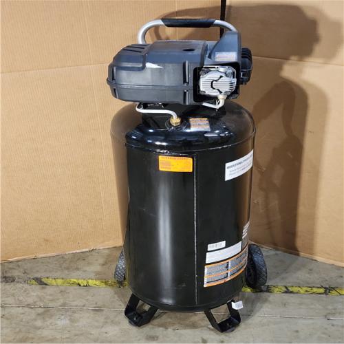 HOUSTON LOCATION - AS-IS Husky 20 Gal. 200 PSI Oil Free Portable Vertical Electric Air Compressor