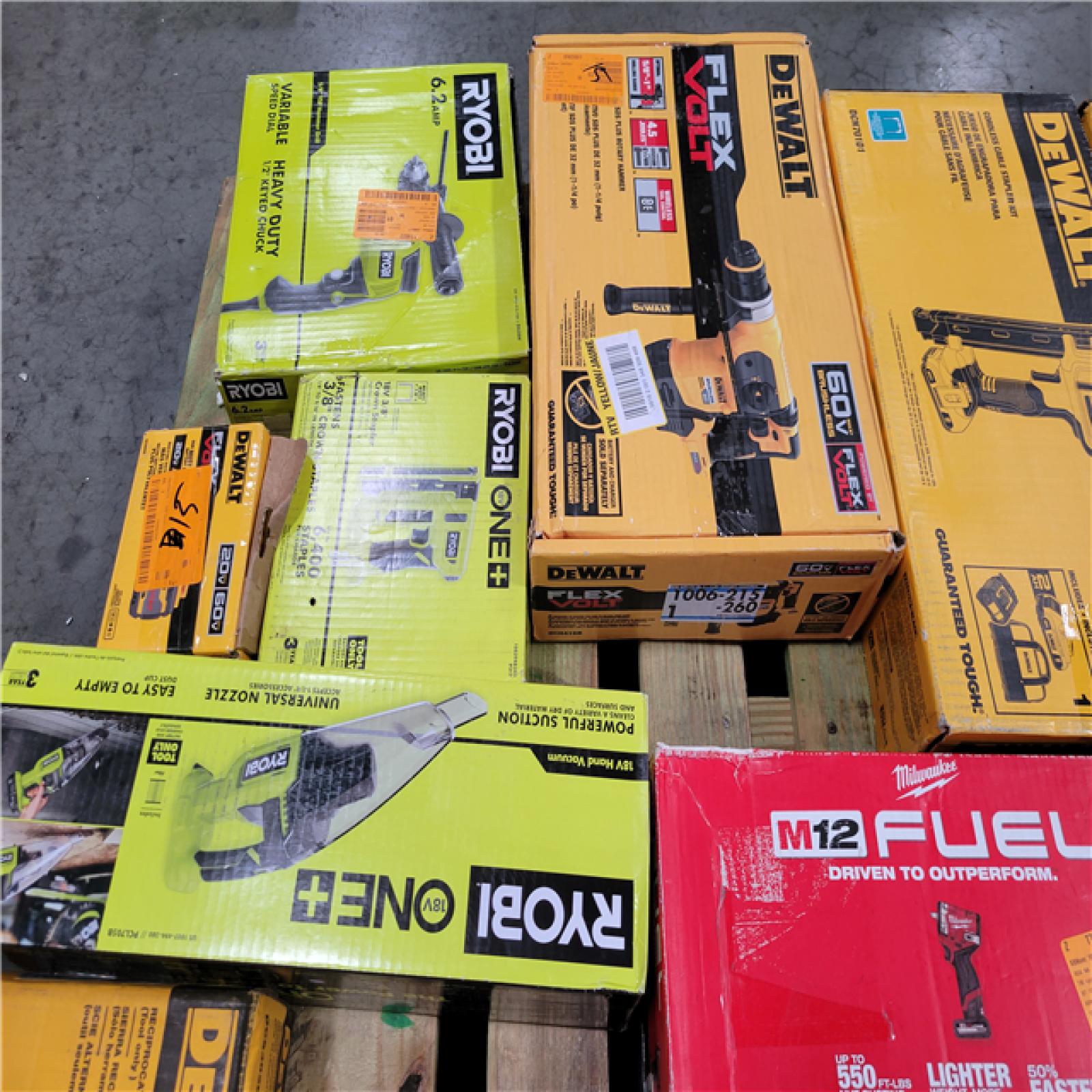 CALIFORNIA AS-IS TOOL PALLET
