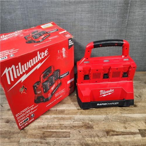 HOUSTON LOCATION - AS-IS Milwaukee M18 Packout Six Bay Rapid Charger