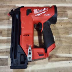 HOUSTON LOCATION - AS-IS Milwaukee FUEL 12-Volt Lithium-Ion Brushless Cordless 18-Gauge 1-1/2 in. Compact Brad Nailer (Tool Only)