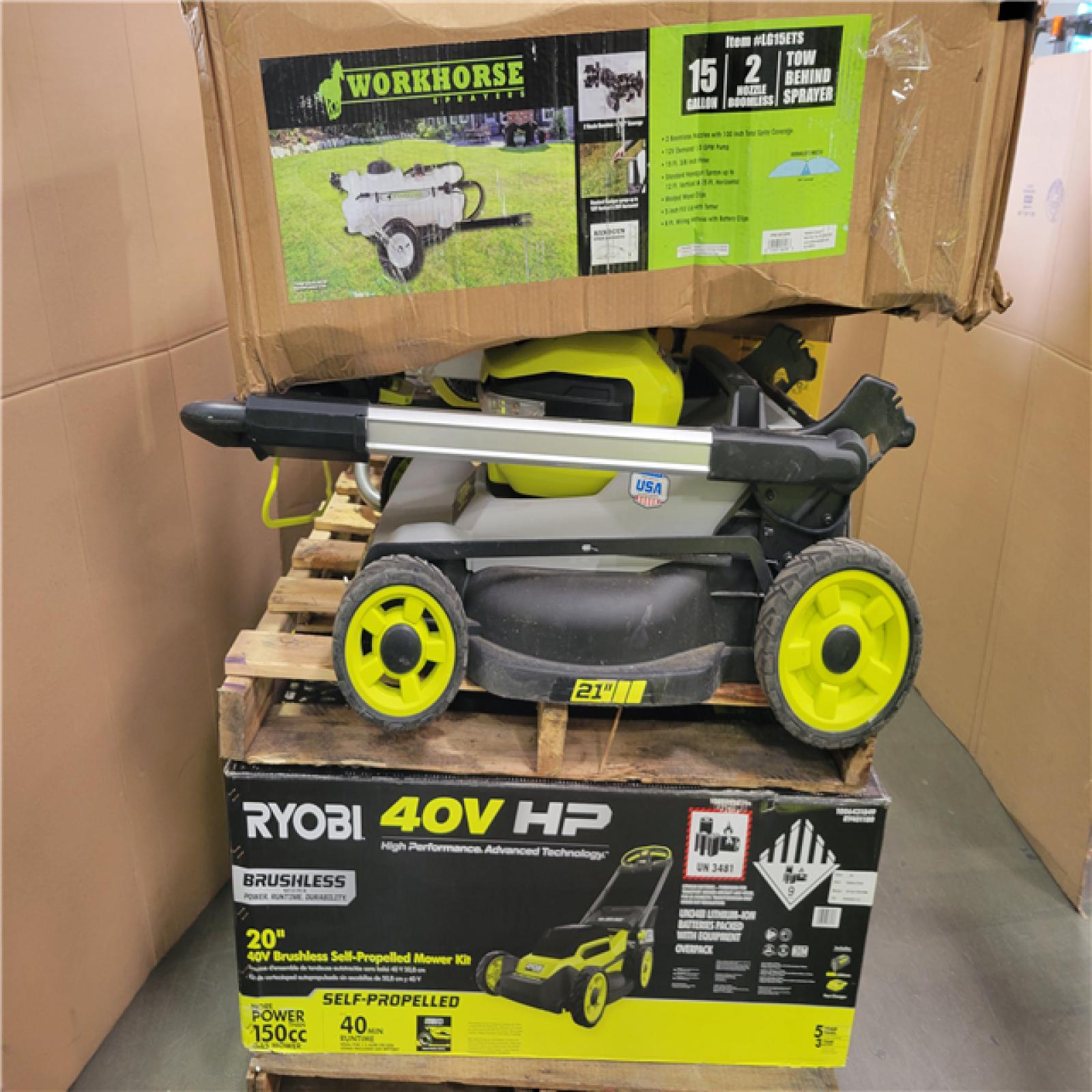 CALIFORNIA AS-IS OUTDOOR POWER EQUIPMENT
