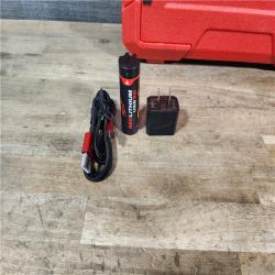 HOUSTON LOCATION - AS-IS Milwaukee 100 ft. REDLITHIUM Lithium-Ion USB Green Rechargeable Cross Line Laser Level Kit